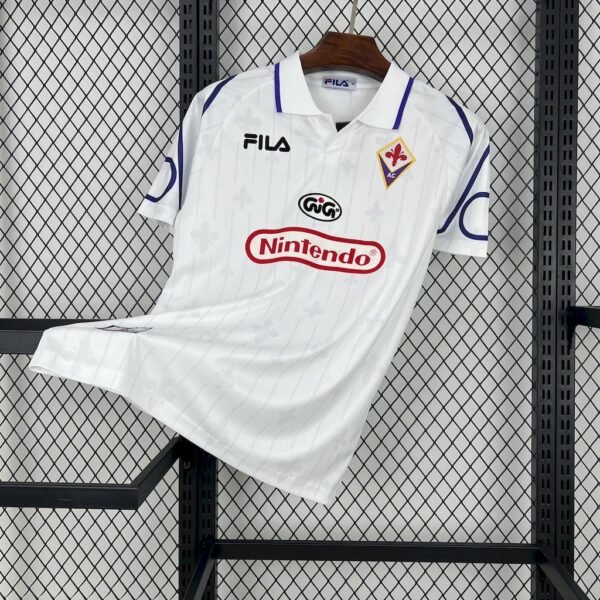 Fiorentina 1997:98 Away Retro Jersey Fiorentina 1997/98 Away Retro Jersey