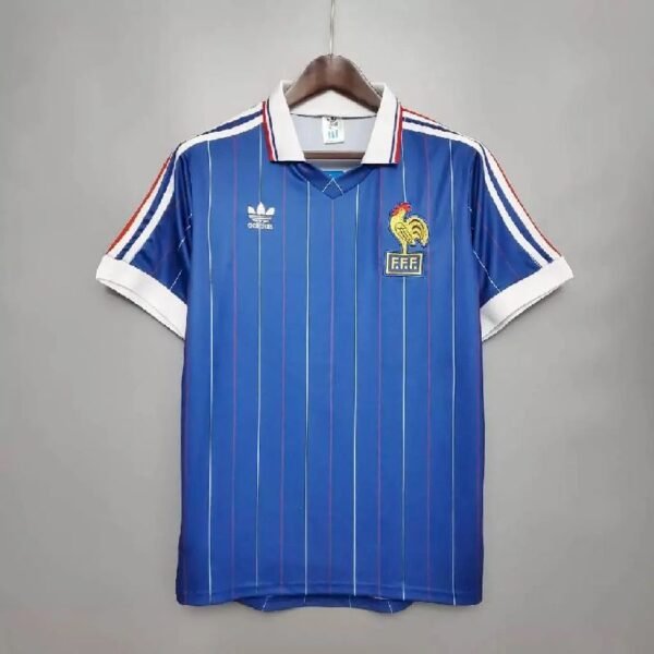 France 1982 Home Retro Jersey France 1982 Home Retro Jersey