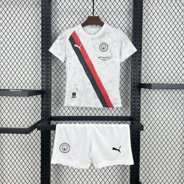 Kid’s Manchester City 2025/26 Away Kit