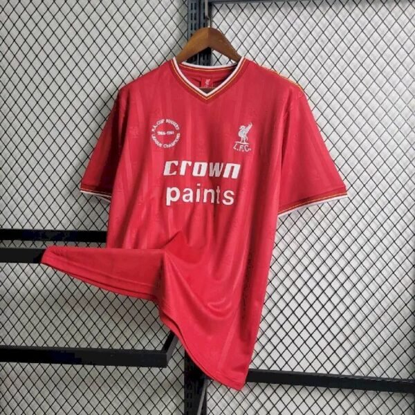 Liverpool 1985:86 Home Retro Jersey Liverpool 1985/86 Home Retro Jersey