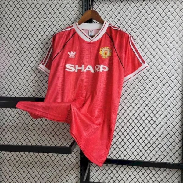 Manchester United 1990/92 Home Retro Jersey