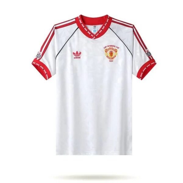 Manchester United 1991 Cup Winners Cup Retro Jersey Manchester United 1991 Cup Winners Cup Retro Jersey