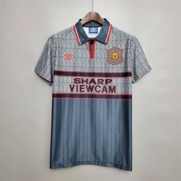 Manchester United 1995:96 Away Retro Jersey Manchester United 1995/96 Away Retro Jersey
