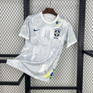 Men’s Brazil 2024/25 Special Edition White Jersey
