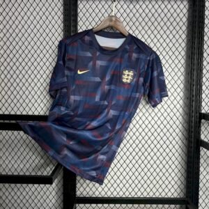Men’s England 2024/25 Euro Pre-match training uniform Jersey