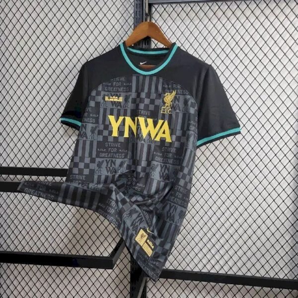 Men’s Liverpool 2024:25 LeBron Co-Branded Edition Jersey Men’s Liverpool 2024/25 LeBron Co-Branded Edition Jersey