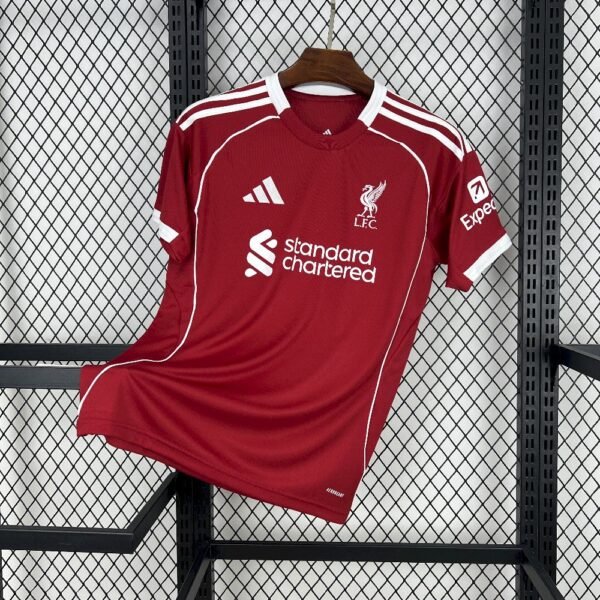 Men’s Liverpool 2025:26 Home Jersey Men’s Liverpool 2025/26 US Pack Jersey