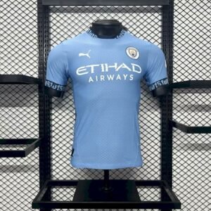 Men’s Manchester City 2024/25 Home Jersey Player Version