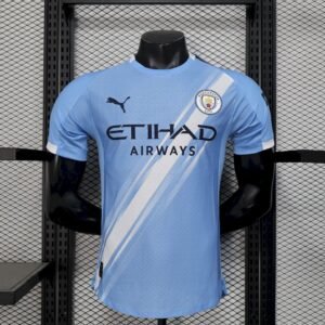 Men’s Manchester City 2025/26 Home Jersey Player Version