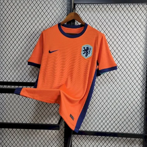 Men’s Netherlands 2024:25 Euro Home Jersey Netherlands 2024/25 Euro Home Jersey