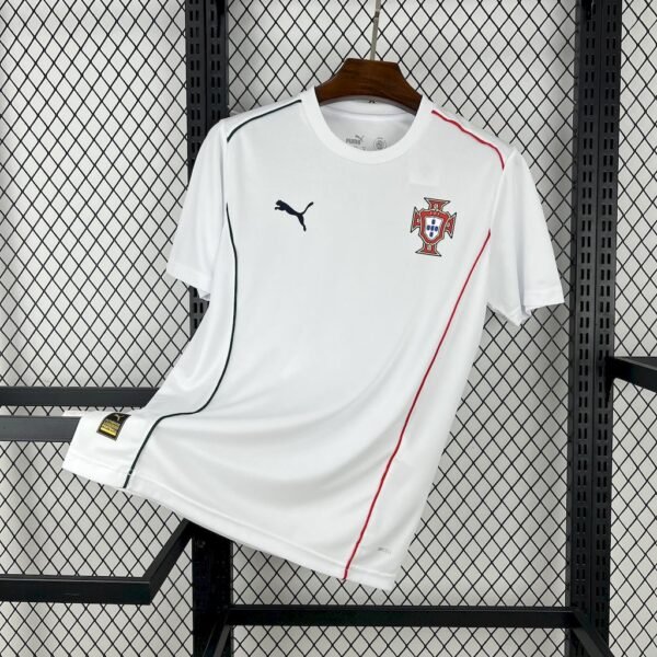 Men’s Portugal 2025:26 Casuals Tee White Jersey Men’s Portugal 2025/26 Casuals Tee White Jersey