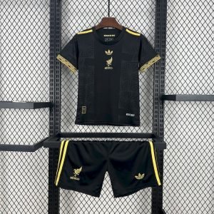 Mexico 2025-26 Gold- Black Kids Kit