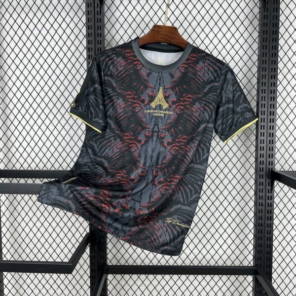 Paris Saint-Germain 2025/26 (CAMPEONES DE EUROPA) Grey Jersey