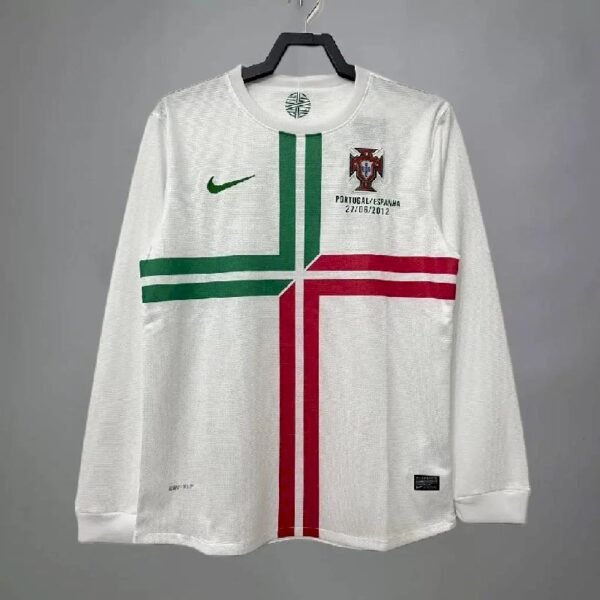 Retro Portugal 2012 Euro Cup Away Long Sleeves Jersey Retro Portugal 2012 Euro Cup Away Long Sleeves Jersey