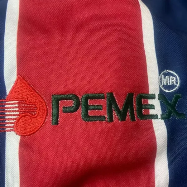 1996-1997 Chivas Away Long Sleeve Retro Soccer Jersey d Retro Chivas 1996/97 Away Long Sleeves Jersey