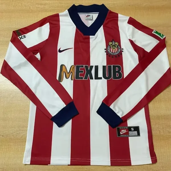 Retro Chivas 1996/97 Home Long Sleeves Jersey