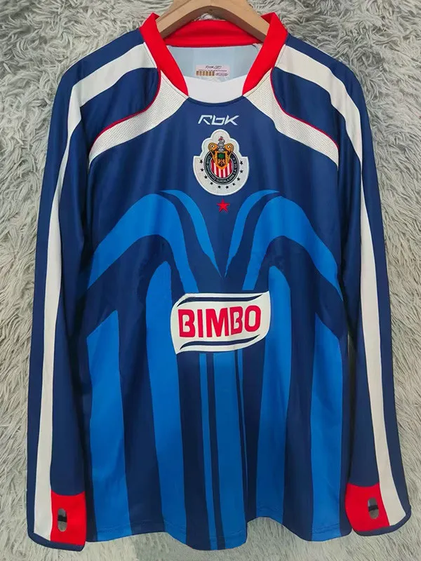 Retro Chivas 2006/07 Away Long Sleeves Jersey