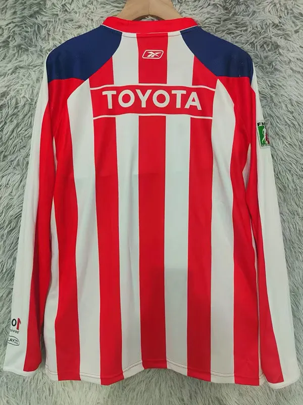 Retro Chivas 2006/07 Home Long Sleeves Jersey