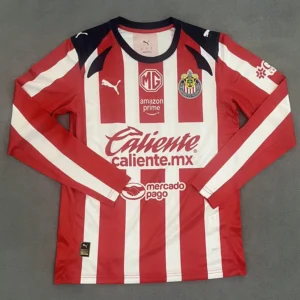 Chivas 2025/26 Home Long Sleeves Jersey