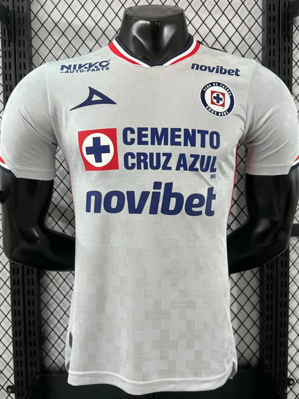 25-26 Cruz Azul Away Player Version Soccer Jersey Cruz Azul 2025/26 Away Jersey Player Version
