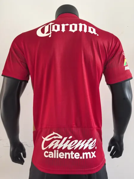 25-26 Toluca Home Player Version Soccer Jersey b Toluca 2025/26 Home Jersey Player Version