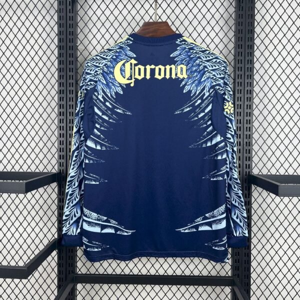 Club America 202526 Away Long Sleeve Jersey b Club America 2025/26 Away Long Sleeve Jersey