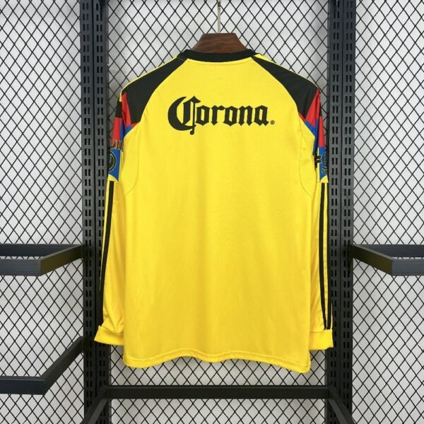Club America 202526 Home Long Sleeve Jersey b Club America 2025/26 Home Long Sleeve Jersey