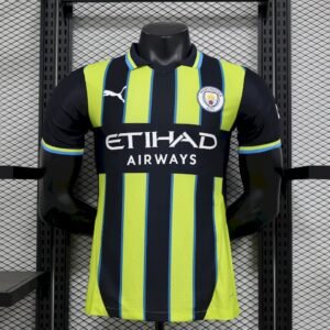 Mens Manchester City 2024/25 Away Jersey Player Version