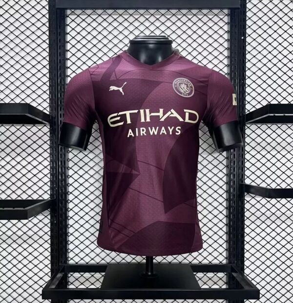 Mens Manchester City 2024/25 Third Jersey Player Version