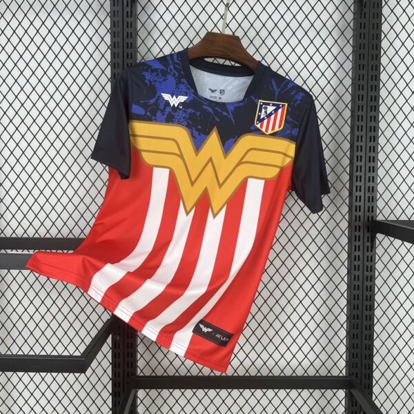 Atletico Madrid 202526 Fantasyt Wonder Woman Jersey Atletico Madrid 2025/26 Fantasyt Wonder Woman Jersey