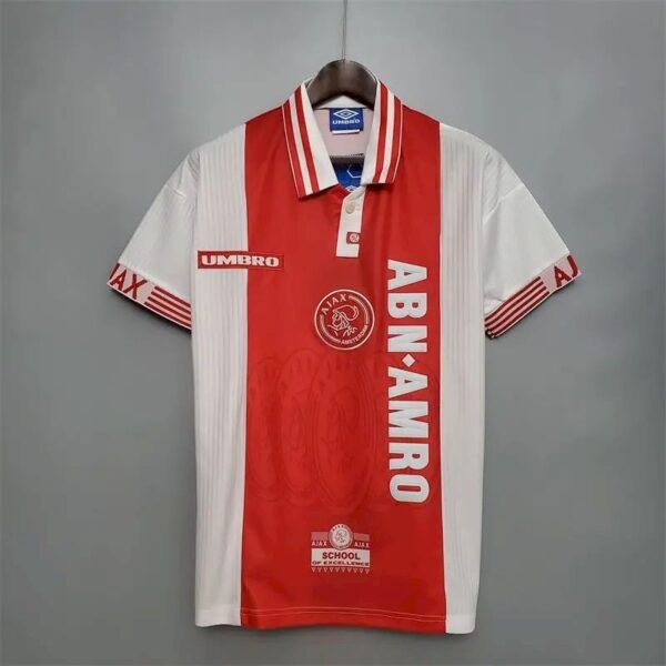 Retro Ajax 199798 Home Jersey Retro Ajax 1997/98 Home Jersey