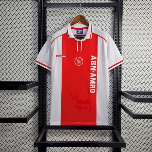 Retro Ajax 199899 Home Jersey Retro Ajax 1998/99 Home Jersey