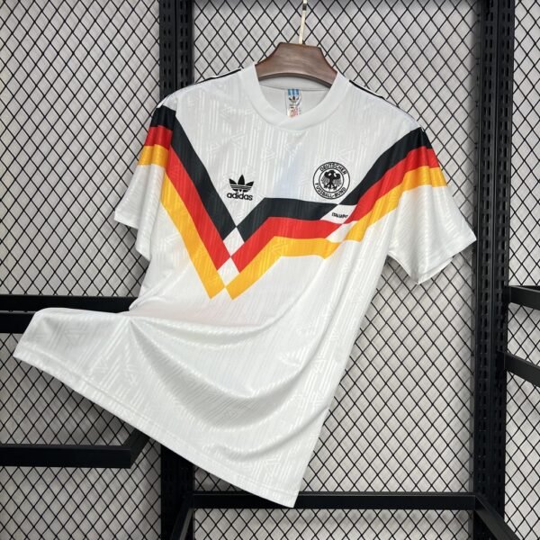Retro Germany 1990 Home Word Cup Jersey