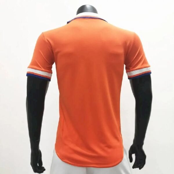 Retro Netherlands 1997Home Jersey b Retro Netherlands 1997 Home Jersey