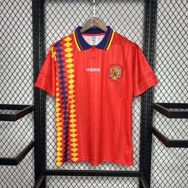 Retro Spain 1994 Home Jersey Retro Spain 1994 Home Jersey
