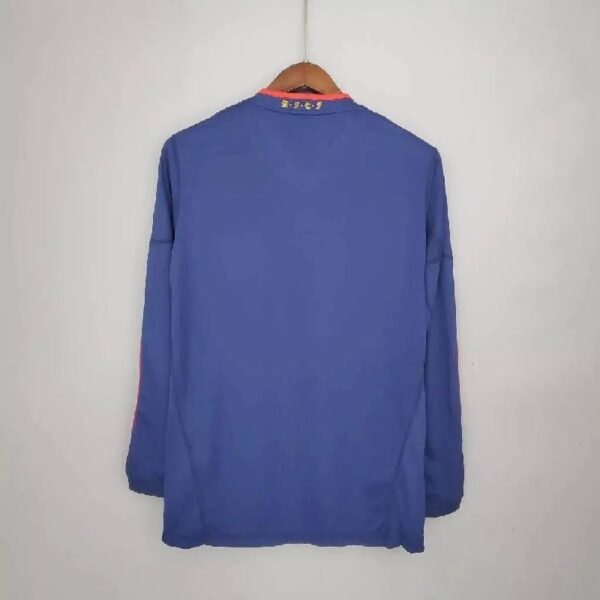 Retro Spain 2010 Away Long Sleeve Jersey b Retro Spain 2010 Away Long Sleeve Jersey