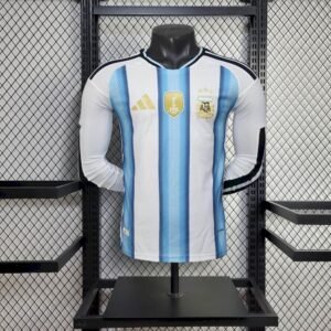 Argentina 2026 World Cup Home Long Sleeve Jersey Player Version