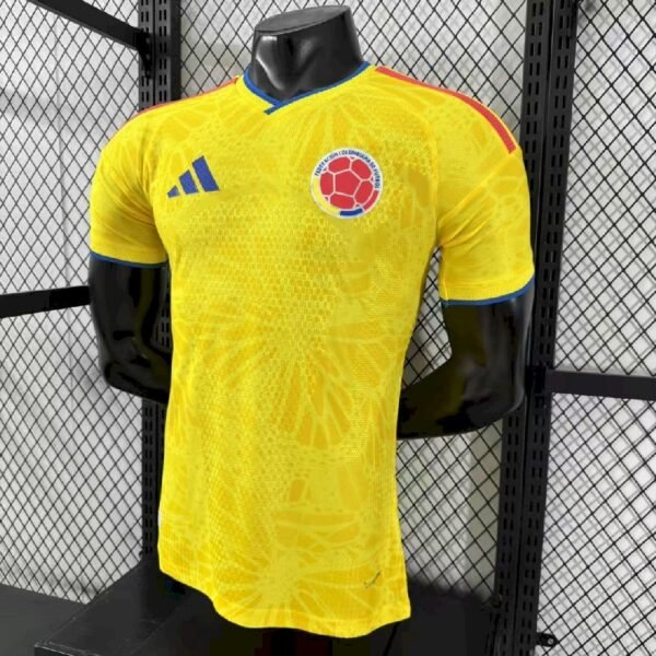 Colombia 2025/26 Home Jersey Player Version