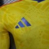 Colombia 2026 World Cup Home Long Sleeve Jersey Player Version