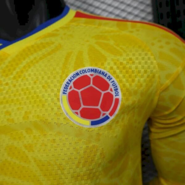 Colombia 2026 World Cup Home Long Sleeve Jersey Player Version