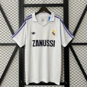 Real Madrid 1984 Retro Home Jersey