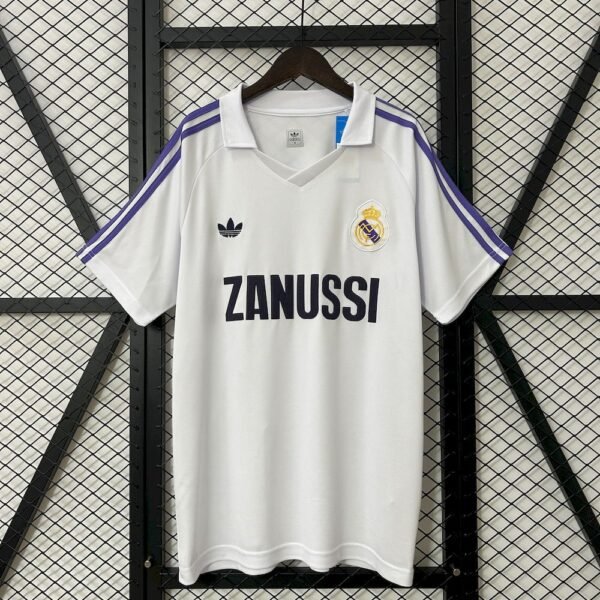 Real Madrid 1984 Retro Home Jersey