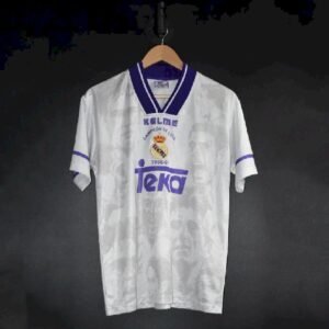 Real Madrid 1996 Champions Retro Jersey