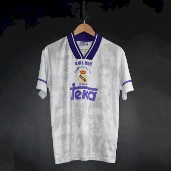 Real Madrid 1996 Champions Retro Jersey