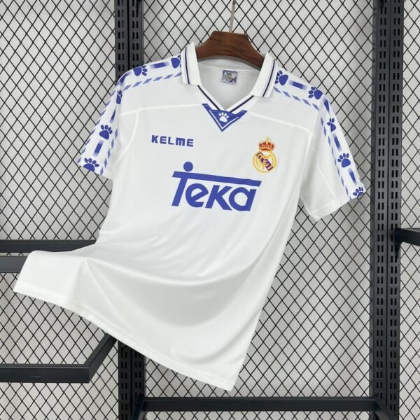 Real Madrid 1996 Home Retro Jersey