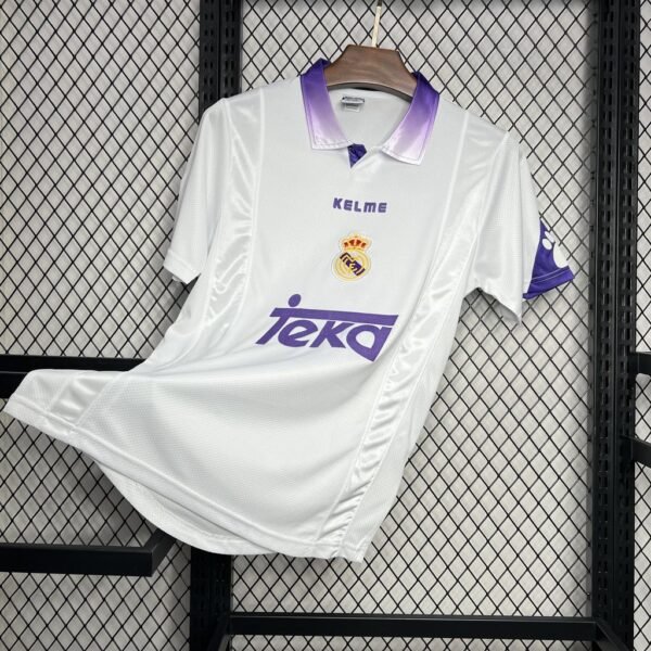 Real Madrid 1997 Home Retro Jersey Real Madrid 1997 Home Retro Jersey