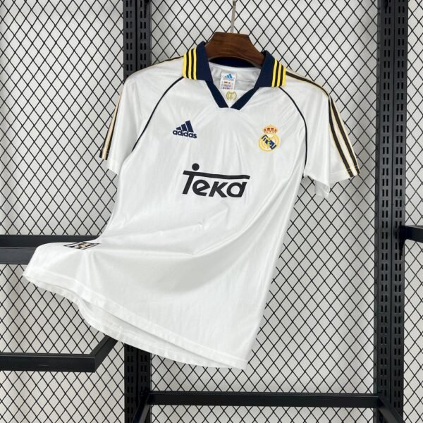 Real Madrid 1998 Home Retro Jersey Real Madrid 1998 Home Retro Jersey