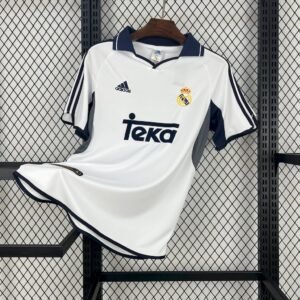 Real Madrid 2000 Home Retro Jersey