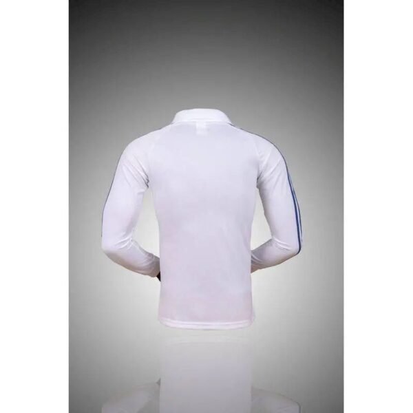 Real Madrid 2001 Home Long Sleeves Retro Jersey