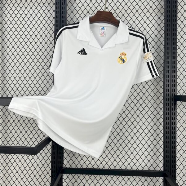 Real Madrid 2001 Home UCL Retro Jersey Real Madrid 2001 Home UCL Retro Jersey